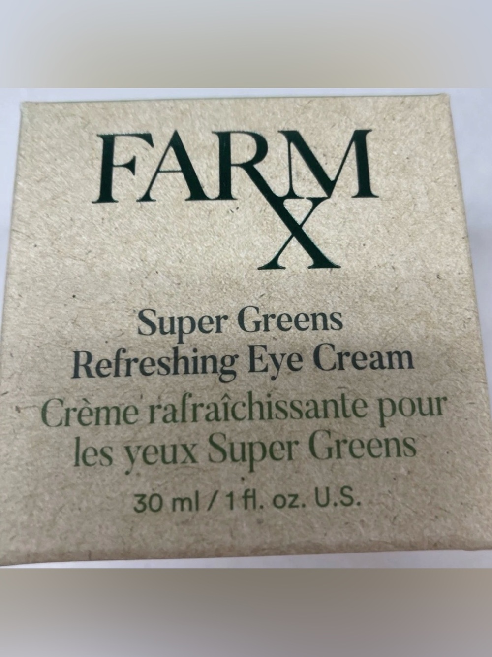 Avon Farm X Super Greens Refreshing Eye Cream - Green